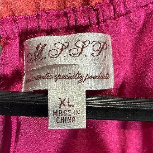 Vintage Max Studio Red Halter Floral Sundress Sleeveless Mini - Picture 2 of 9